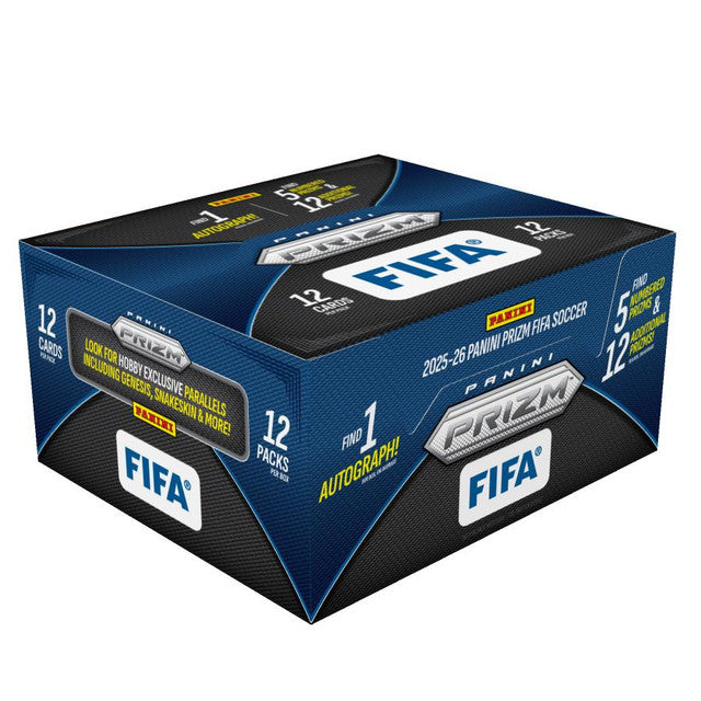 2025/26 Panini Prizm FIFA Soccer Hobby Box (PRE-ORDER)