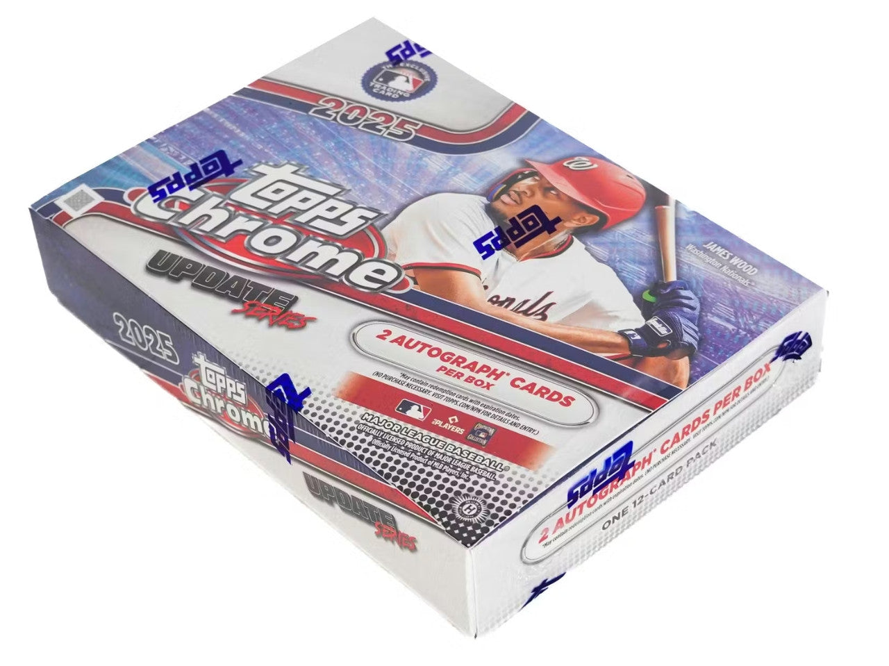 2025 Topps Chrome Update Series Baseball Breaker Delight Box